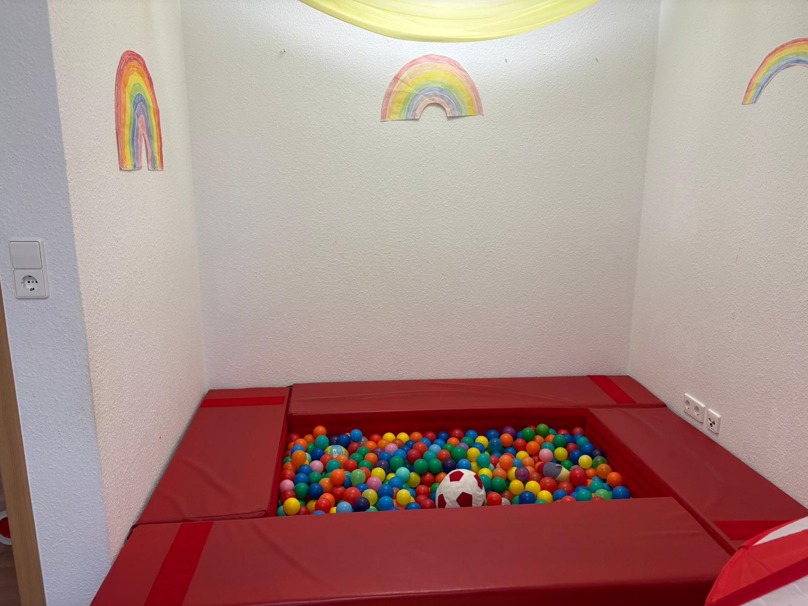 Spielbereich für Kleinkinder in der Kindertagespflege